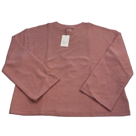 A New Day Light Pink Boxy Crewneck - Picture 4 of 5